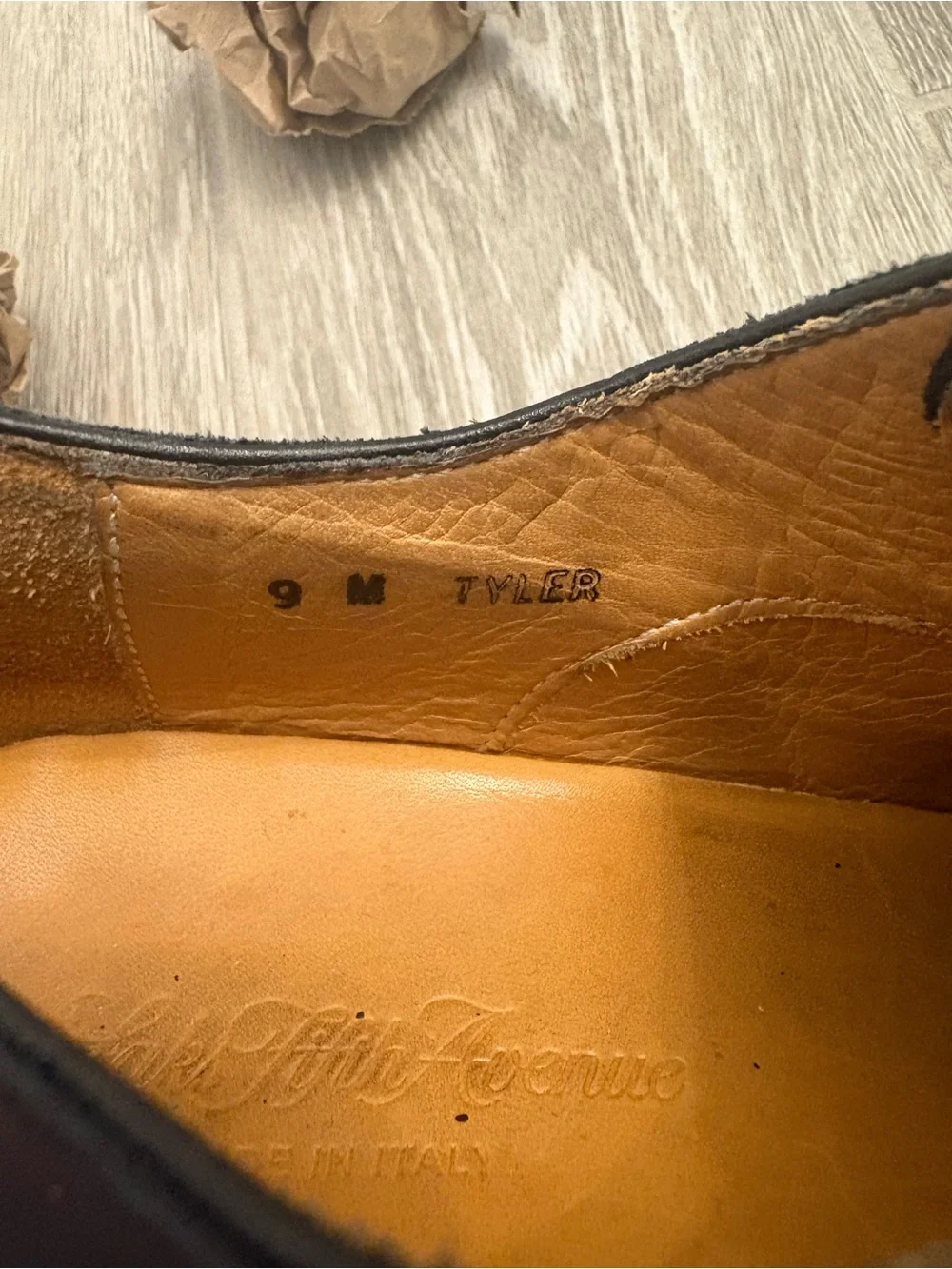 Saks Fifth Avenue Men’s Black Dress Shoes